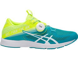 Кроссовки ASICS GEL-451 W ярко-желтый/бирюзовый T874N-750  (Размер  7)