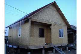 Одноэтажный дом из SIP-панелей [90м²]. (Саратовская область)