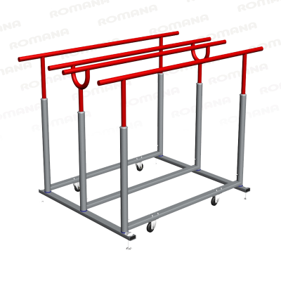 Брусья двойные мобильные Romana 210.05.00