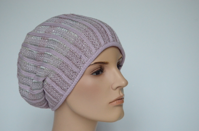 Лиловый берет весна - осень Визио Италия