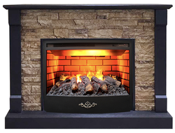 Электрокамин Моника M4 с очагом 3D FireStar 25.5