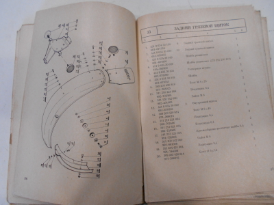 Каталог запасных частей Ява 634