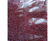 Бисер чешский круглый preciosa 10/0, бордовый прозрачный блестящий (96090), 50 грамм
