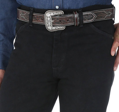 Джинсы 13MSE Wrangler® Cowboy Cut® Silver Edition™  оригинальный крой Размер 35x34, Чёрные