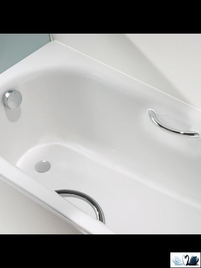 хВанна Kaldewei Saniform Plus Мод 337 180 x 80 см с отверстиями для ручек, стальная толщина стали 3,5 мм