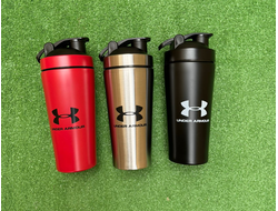 Шейкер металлический Under Armour 800 ml Серебристый- натуральный