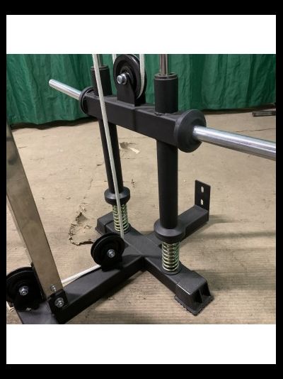 Блочная стойка с регулируемым двойным блоком, свободный вес, пристенная AV323/80