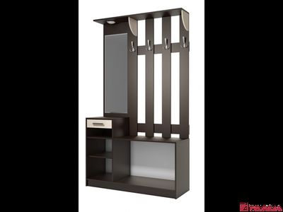 ДИАНА-4 секция 14 вешалка с зеркалом (анкор)