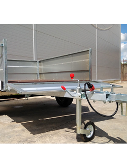 Прицеп «Экспедиция Фермер 111400» 2000х1250 (комплектация базовая ,без тента и подкатного колеса)