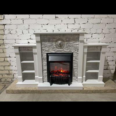 Электрокамин Гамбург WT M6 с очагом Fobos