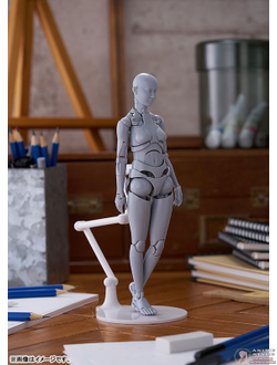 Фигурка Nishimura Style Drawing Doll Olive Gray