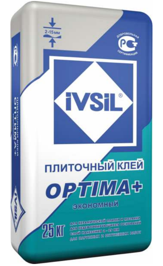 IVSIL OPTIMA+ плиточный клей 25 кг