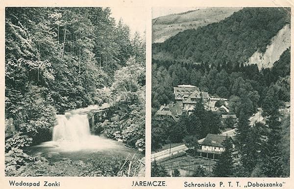 фотографії старого міста Яремче