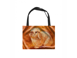 Сумка-шоппер  горизонтальная год Кролика №14
