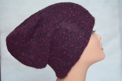 бордовая шапка бини женская итальянская Визио фото Черкесск