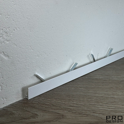 Щелевой плинтус PRO DESIGN MINI 7067 RAL 9003 белый