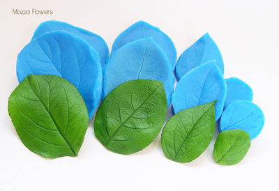 "Лист яблони" Силиконовый молд (вайнер)