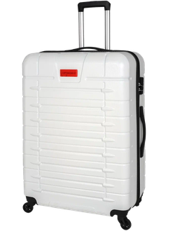 Чемодан для путешествий L Optimum Travel, белый