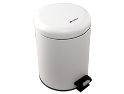 Урна с механизмом поднятия крышки BGR-5W (белая)