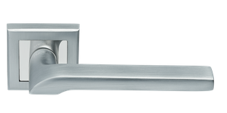 Дверные ручки Rucetti RAP 24-S SC/CP цвет - мат.хром/хром