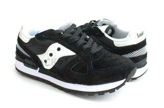 Кроссовки Saucony Shadow Black замша
