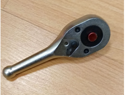 Ключ трещеточный укороченный с кнопкой 1/2", 45 зуб. CrV ,Б973112