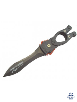 Нож подводный SARGAN "СТАЛКЕР Z1" тефлоновое покрытие