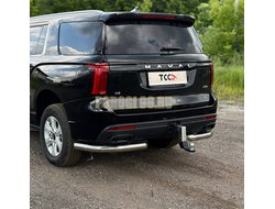 Защита задняя (уголки) 76,1 мм ТСС для Haval H5 2024-