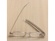 Серебряные складывающиеся очки для чтения для дальнозорких - диоптрии 1,0 1,5 2,0 2,5 3,0 3,5