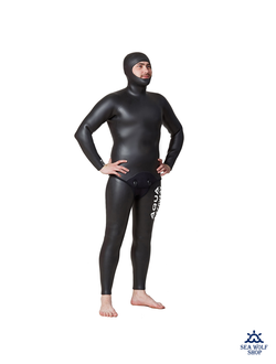 Гидрокостюм неопрен 10мм AquaDiscovery YAMAMOTO #45 голый/ОП р.48/50 б/у