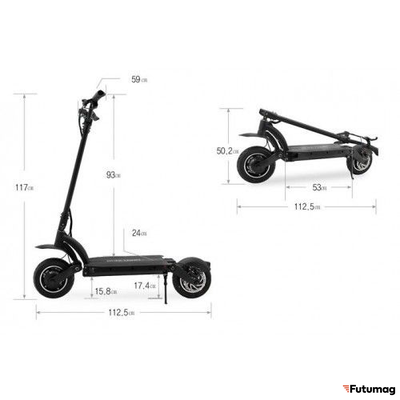 ЭЛЕКТРОСАМОКАТ DUALTRON 2S