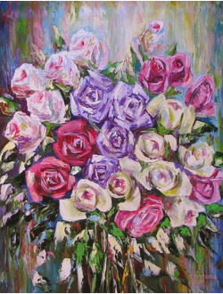 Картина Розовая радуга Круглова Светлана