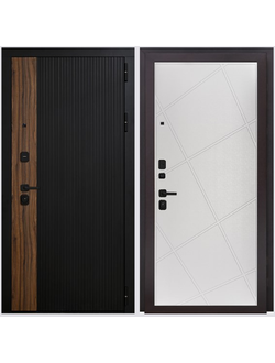 Дверь входная Модель ТРЕНД 2530 Эмаль белая