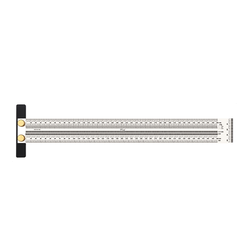 Разметочная линейка 400 мм. высокой точности