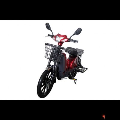 Электромопед GreenCamel Тайфун 17 (48V 12Ah 350W) быстросъем Красный