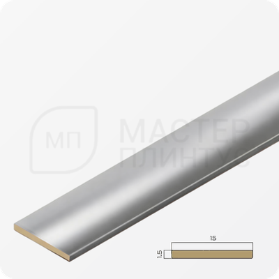 Полоса латунная 15 мм. NEEXY PVL88-01 CHR Хромированная