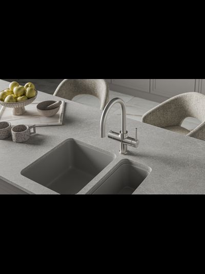 Система мгновенного кипячения воды с газацией и охлаждением 5в1 AQUAHOT MONTBLANC BN (нержавеющая сталь)