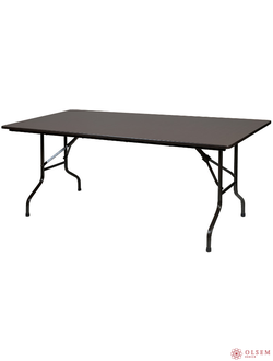 Стол банкетный складной 2400х900, венге, черный