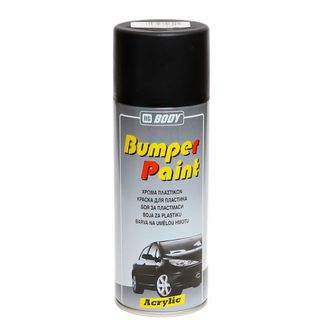 Краска-спрей для пластика BODY Bumper Paint черная 0.4 л аэрозольная