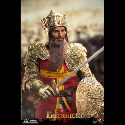 Император Фридрих I Барбаросса (эксклюзивная медная версия) - КОЛЛЕКЦИОННАЯ ФИГУРКА 1/6 SERIES OF EMPIRES - FRIEDRICH I (EXCLUSIVE COPPER VERSION) (SE108) - COOMODEL