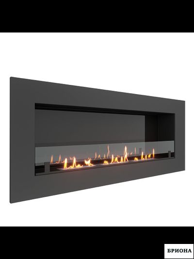 Биокамин в нишу  GRAND 1500 LITE. Стекло + Стемалит