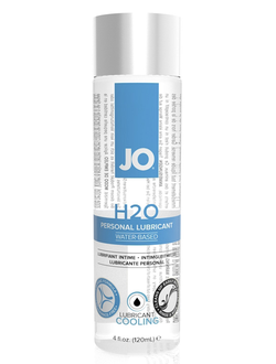 Классический охлаждающий лубрикант на водной основе / JO H2O Cooling 4 oz - 120мл.
