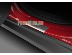 Накладки порогов RIVAL (4 шт.) Hyundai Bayon 2021-