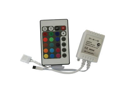 Контроллер для светодиодных RGB лент Ecola 72W 12V 6A c ИК пультом CRS072ESB
