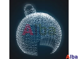 Светодиодная арка Светящийся елочный шар 3Д