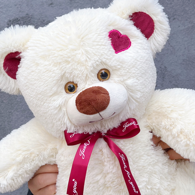 Плюшевый мишка 65 см бежевый Кельвин