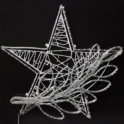 Светодиодная фигура на день Победы, к 9мая,  "Звезда Победы ",