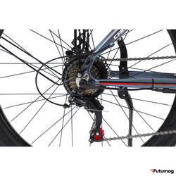 Электровелосипед WHITE SIBERIA CAMRY ALLROAD 500W матовый зеленый