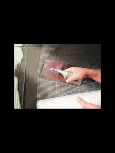 Сетка стеклотканевая малярная 1м*10м, плотность 45гр/м2 (размер ячейки 2х2мм) (Oxiss )