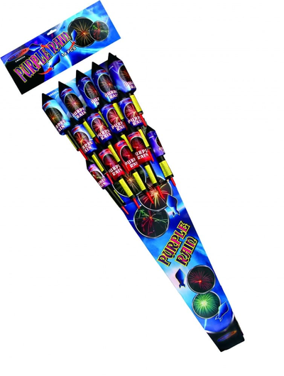 Ракеты PURPLE RAIN (1"; 1,5"; 1,6"; 1,8" / 14 шт.)